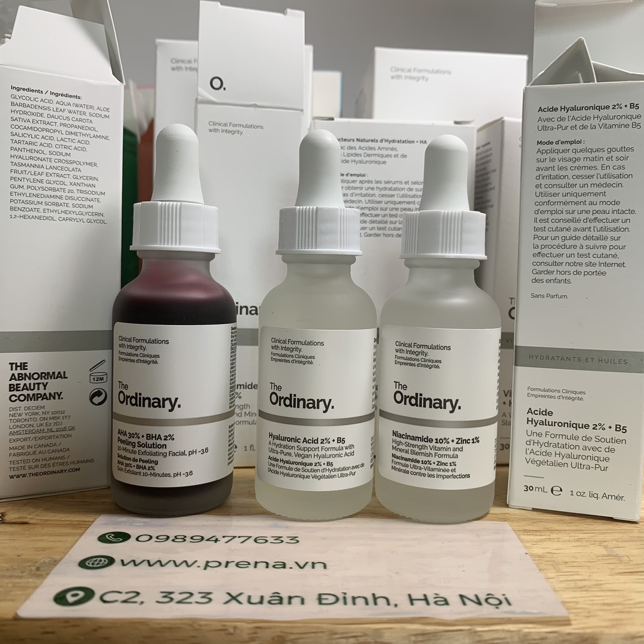 BỘ PEEL DA THE ORDINARY SỐ 1
